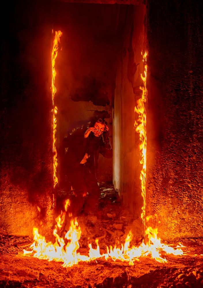 огонь и камень