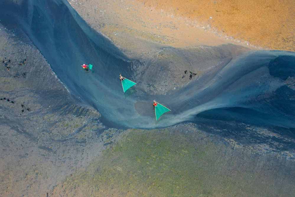 Fishermen of the coast of China