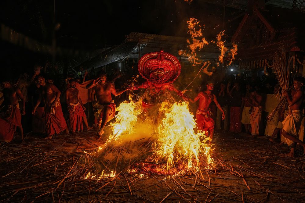 Fire Theyyam