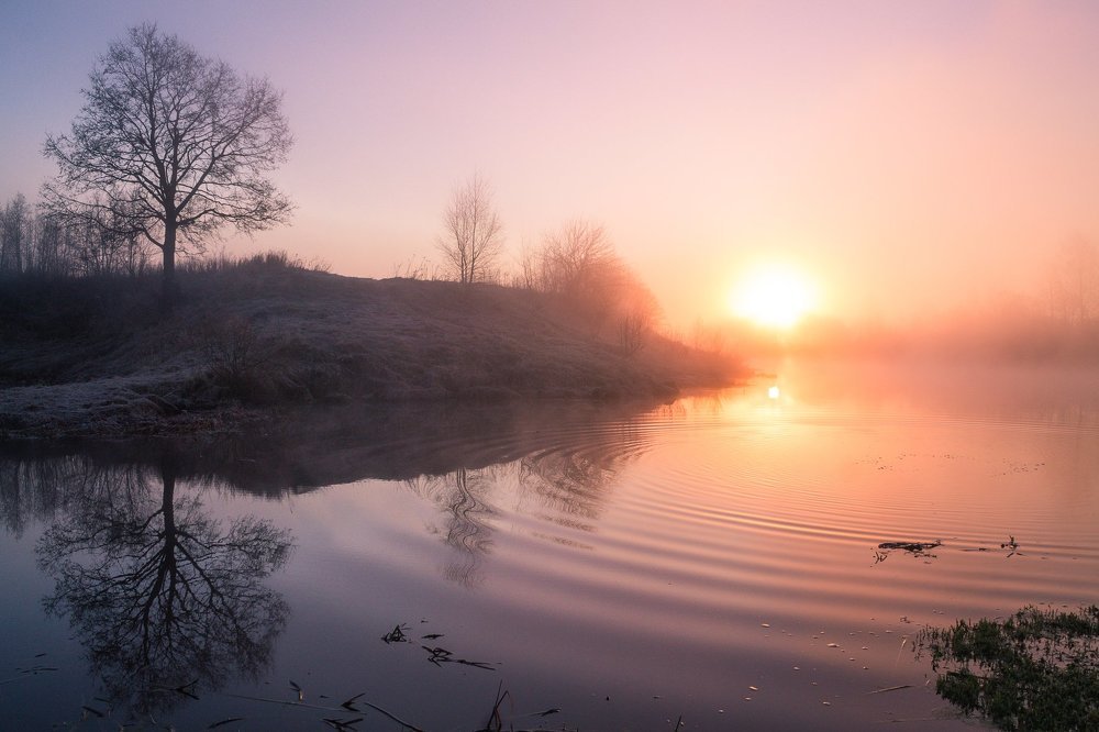 Рано утром.