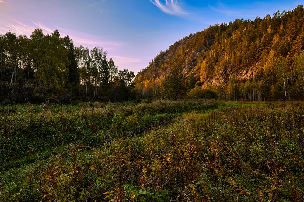 Поздний вечер сентября.