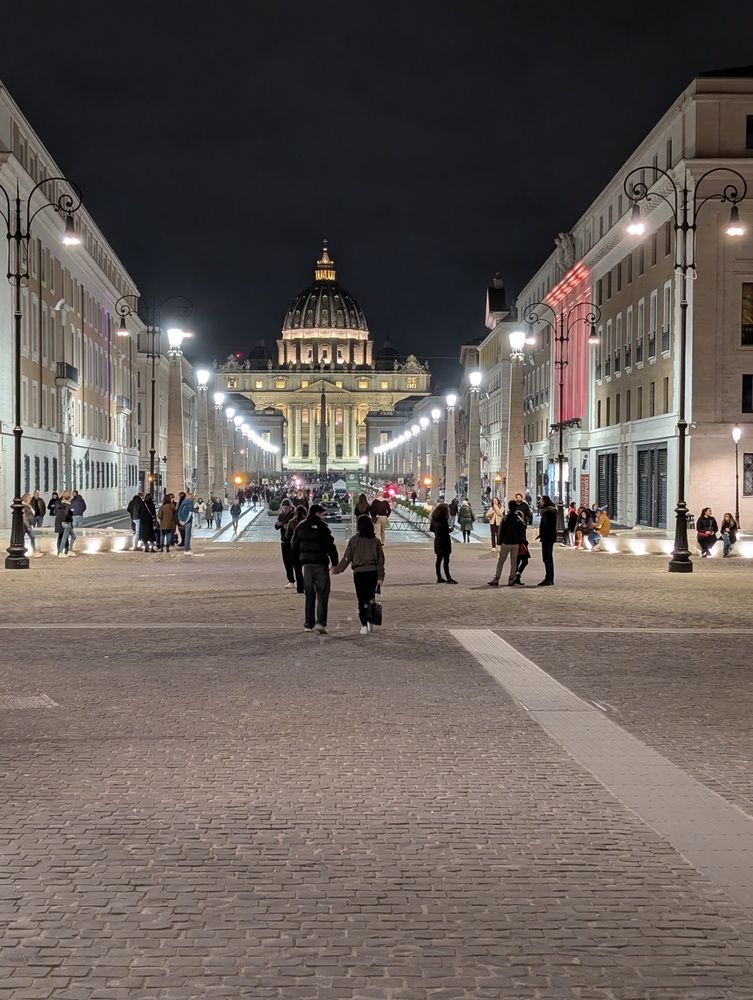 Road to Vatican .Rome 2025.