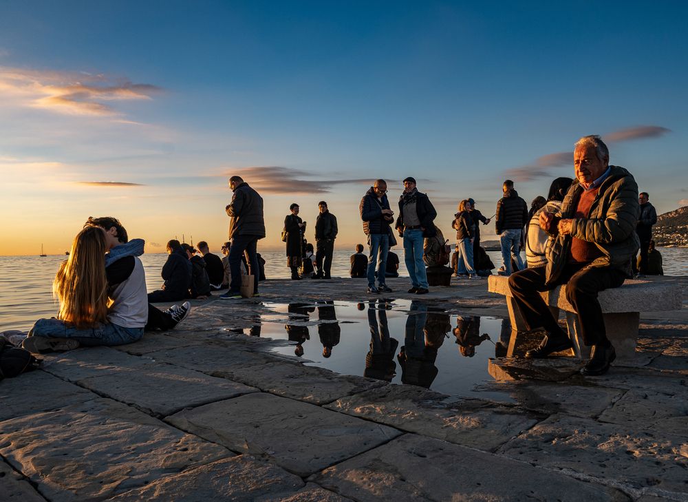 Waiting for the sunset