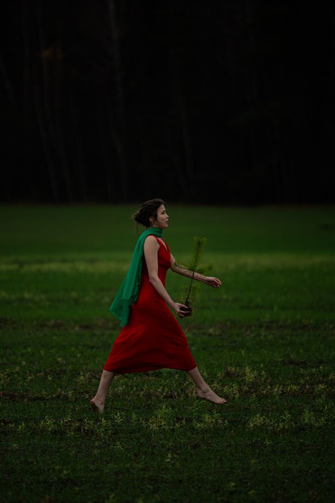 Последний труд Геи перед сном.