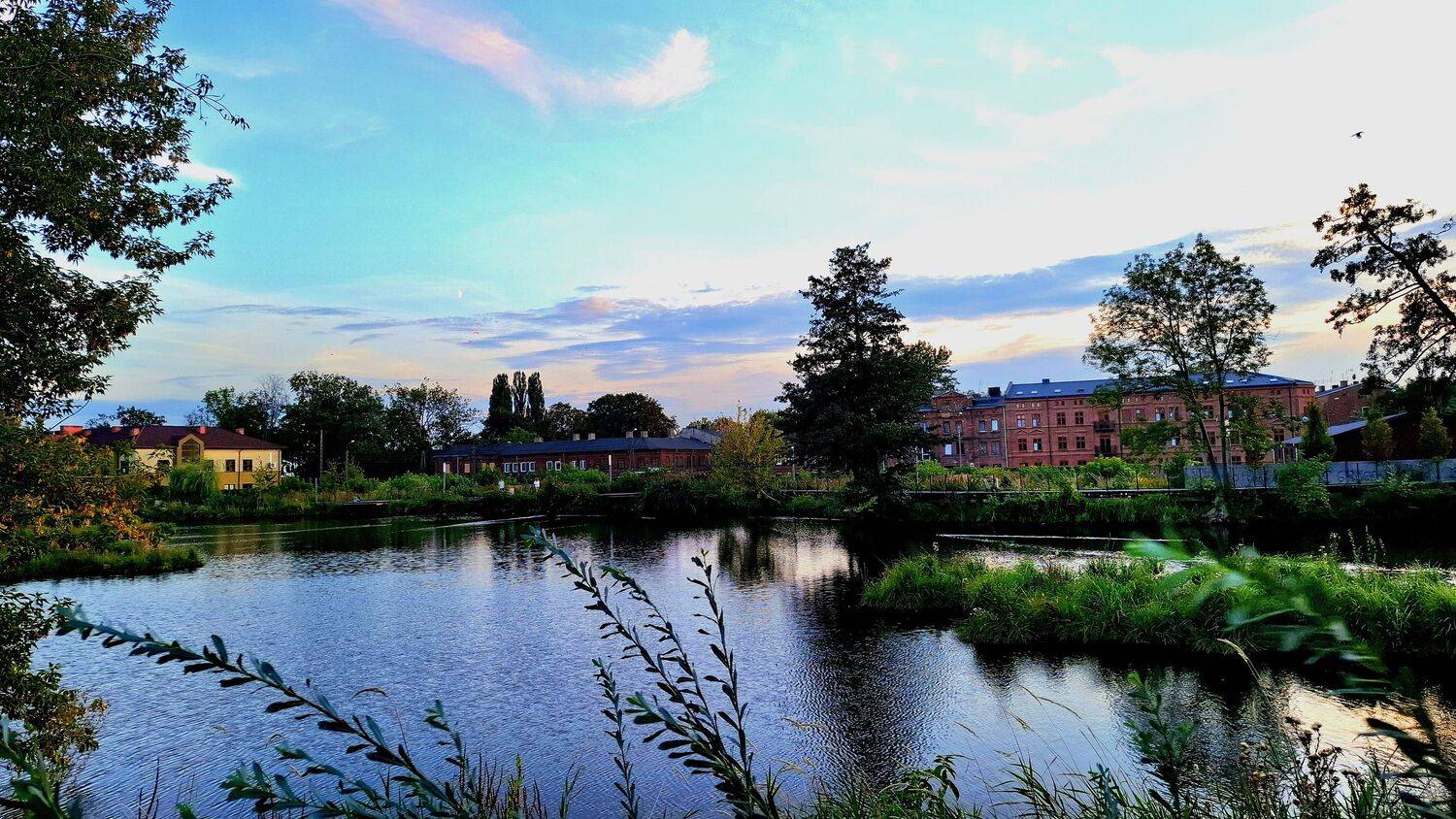 Serene Green Waterfront