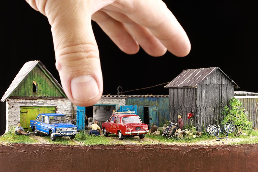 Миниатюра быта СССР