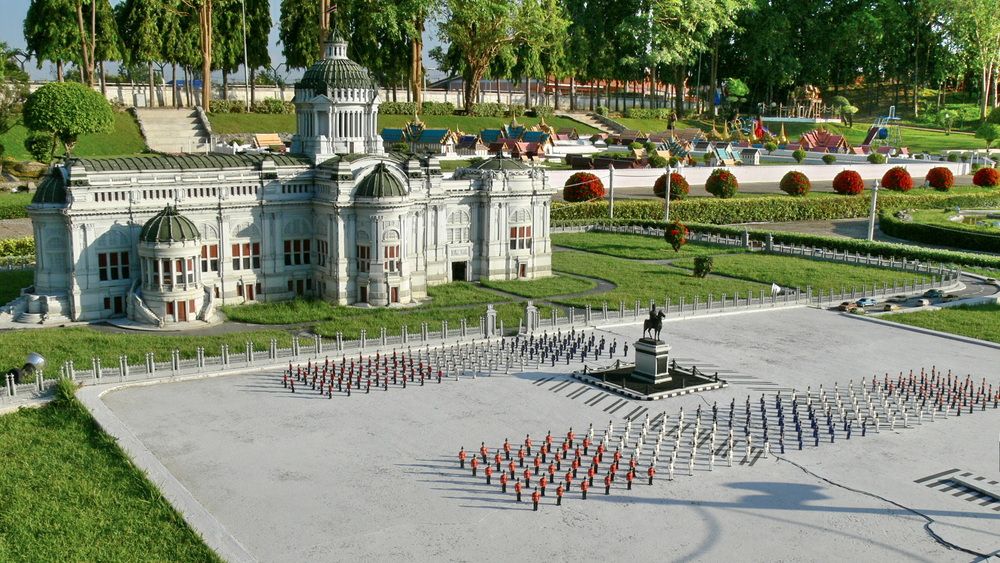 Макет тронного зала Ананта Самаком.