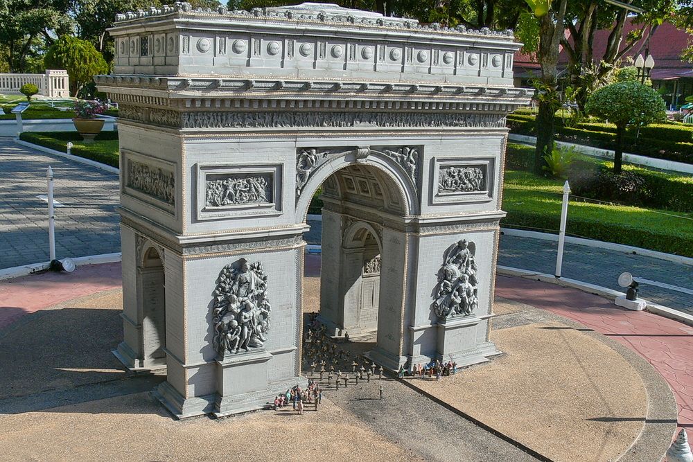 Макет Триумфальной арки.