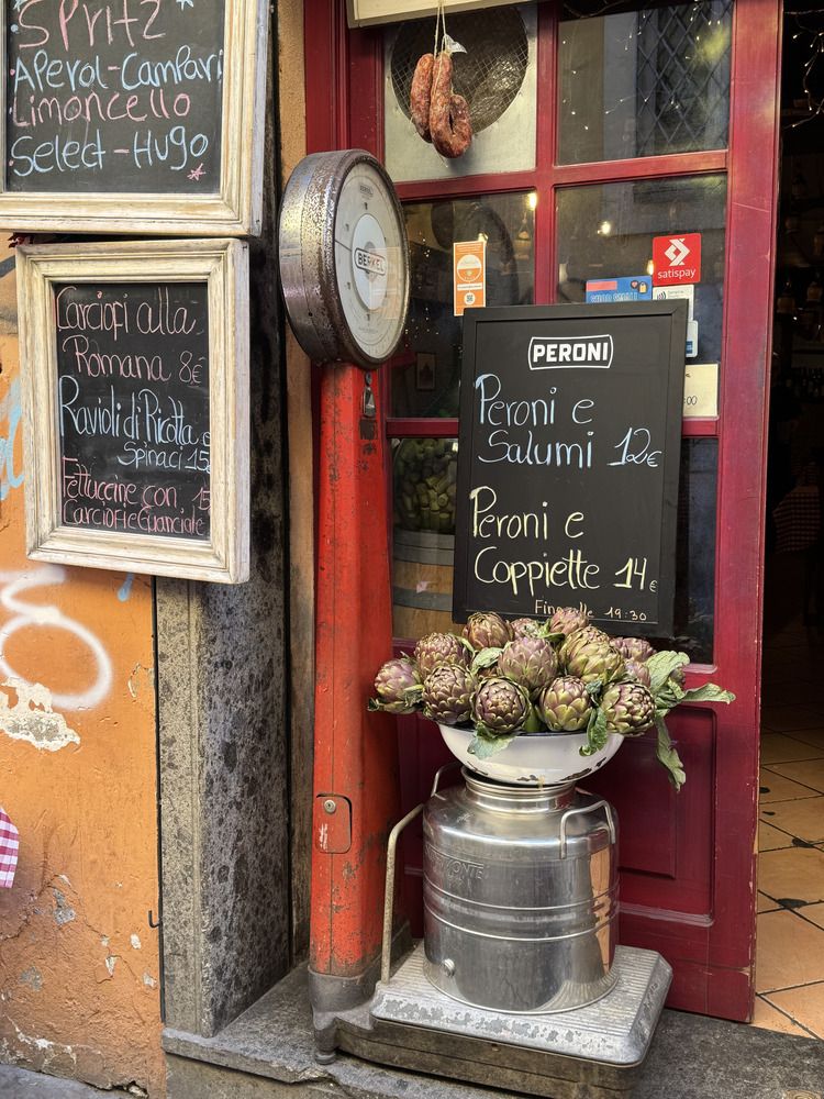 Rome. Artichokes.