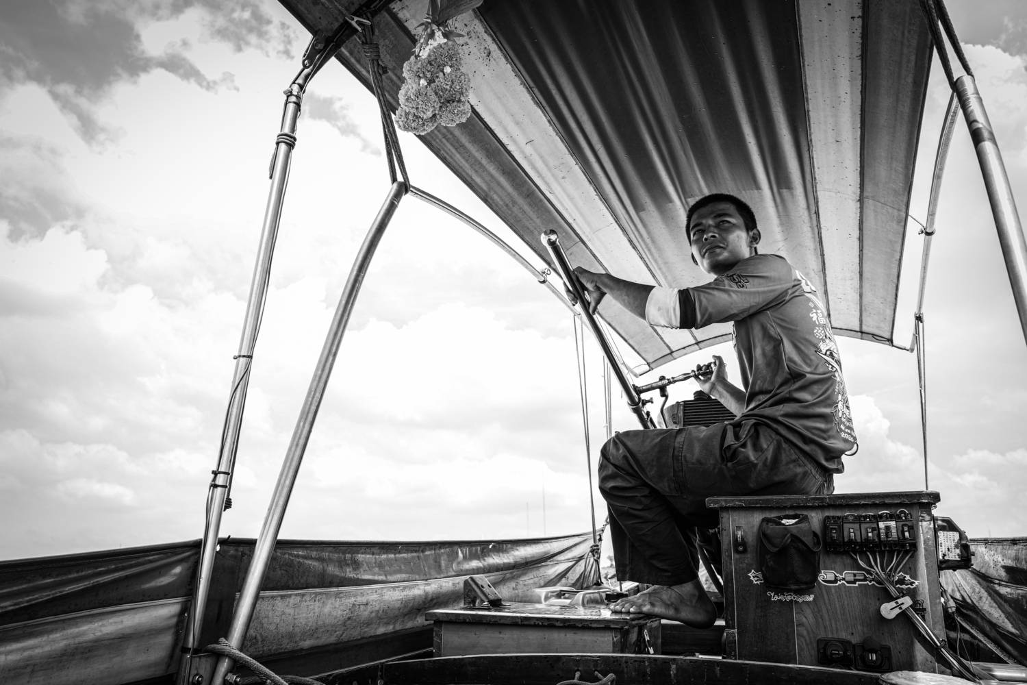 Boatman and the Sea Boatman and the Sea