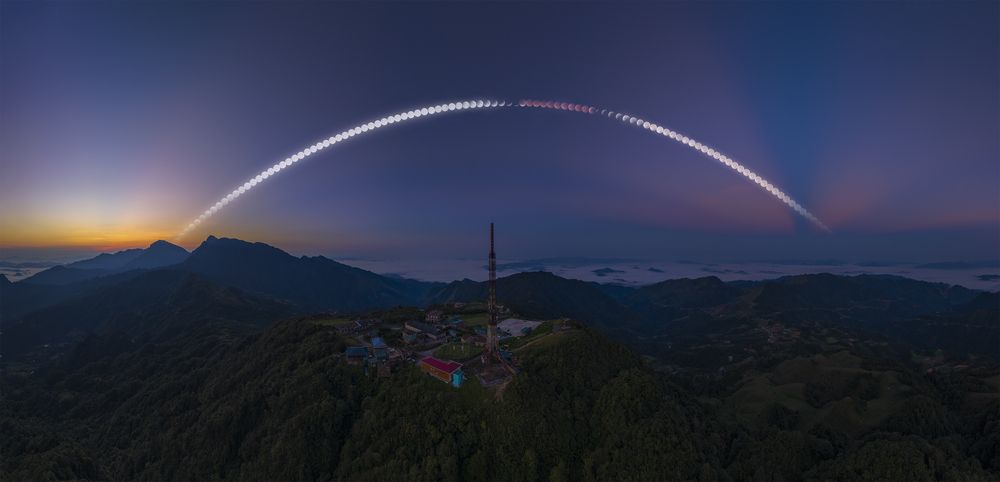 Blood Moon and Dawn