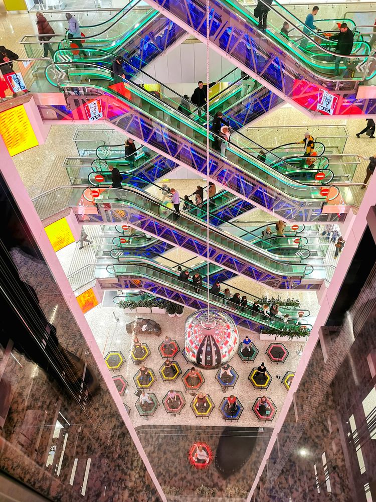 The moment in the elevator