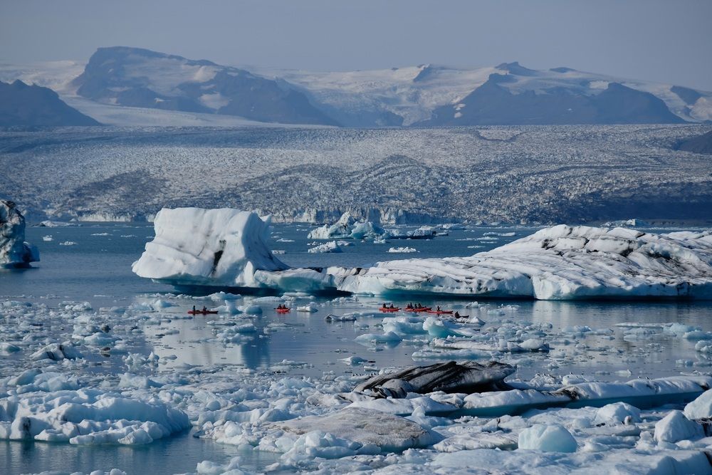 Little people and majestic nature