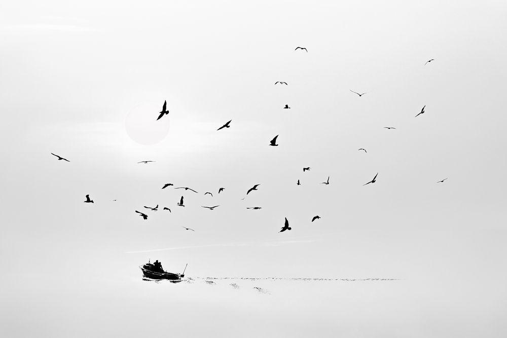 Возвращение рыбаков.