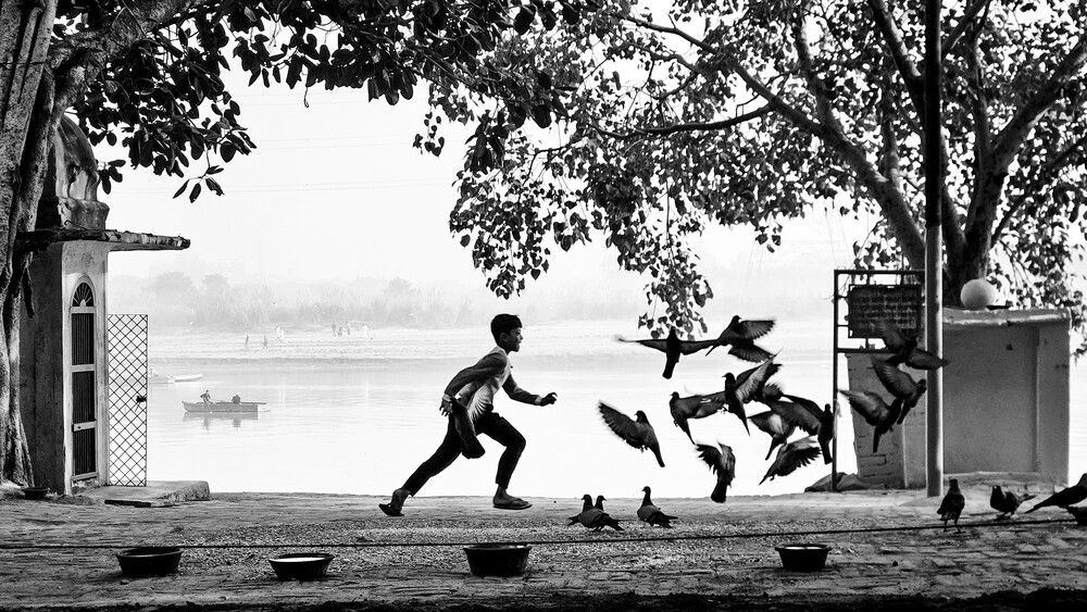 Yamuna ghat early morning