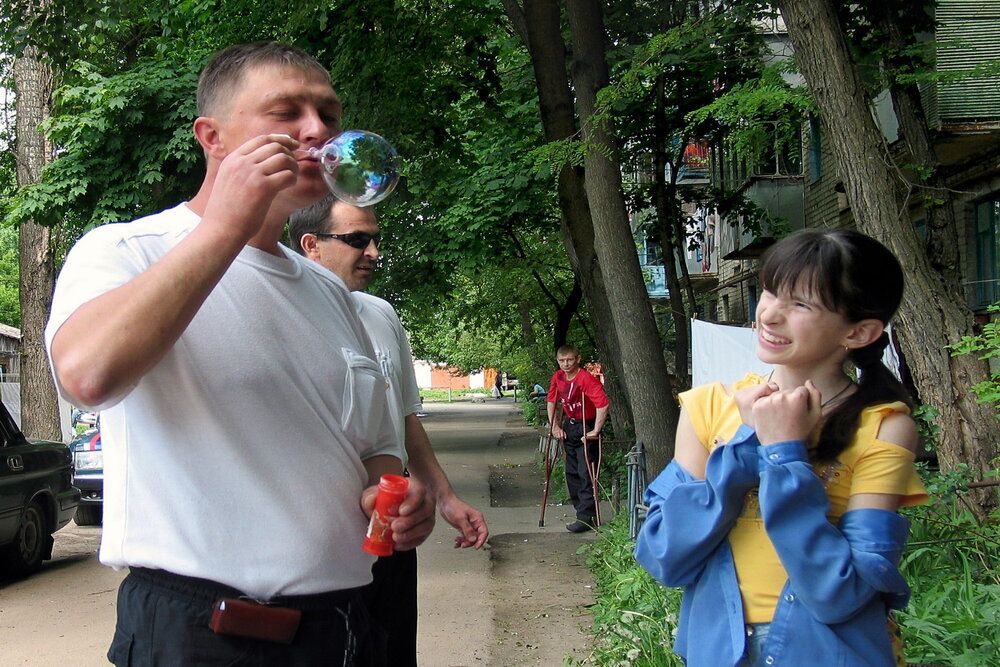 Надувайся, пузырь!