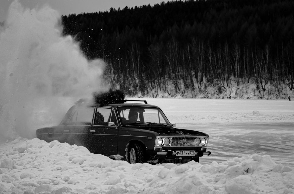 Дрифт на льду