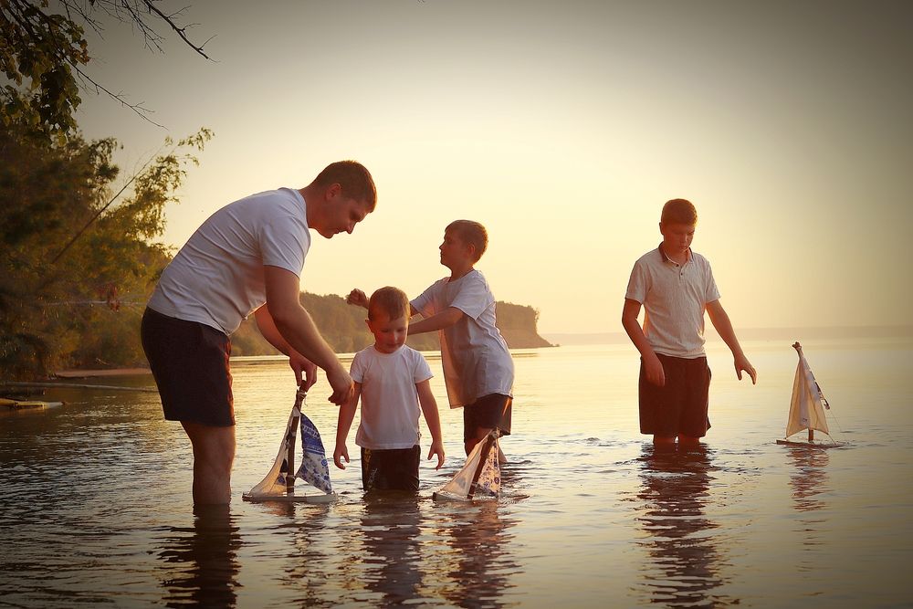 Летняя Волга