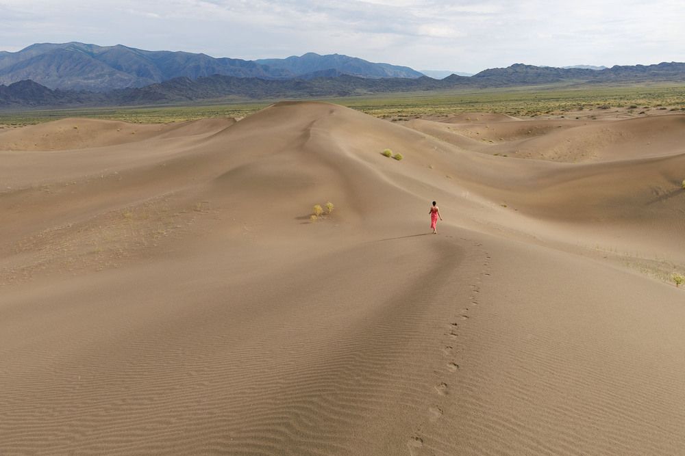 Пустыня в Ийме, Республика Тыва