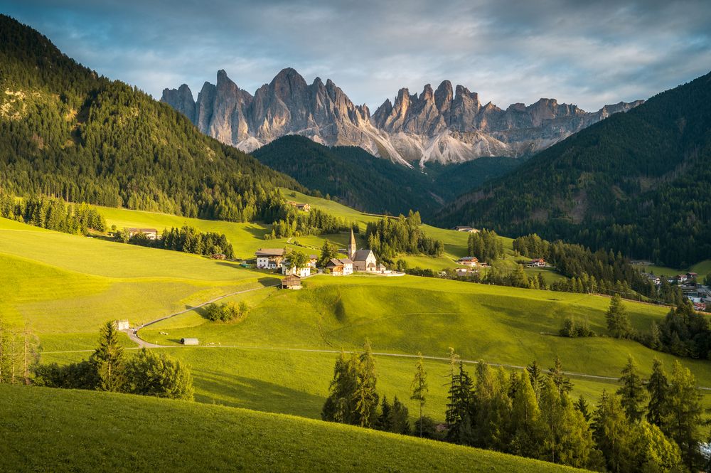 Santa Maddalena, Dolomites.