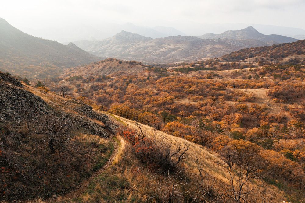 Осень в Карадагском заповеднике