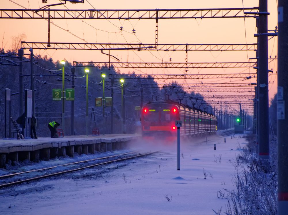 Утренняя электричка