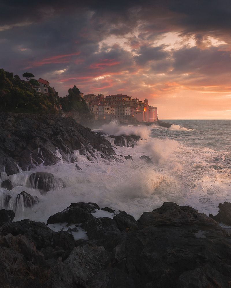 Sunset in Tellaro ita