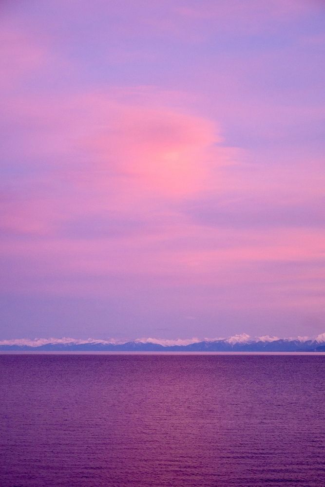 Малиновый закат