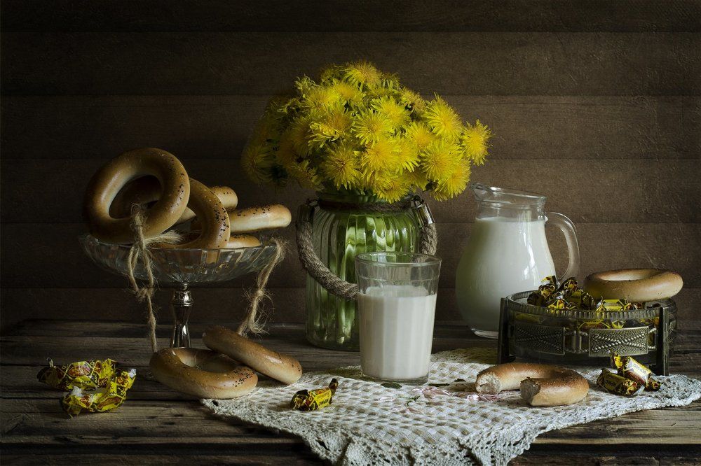 В мае на даче