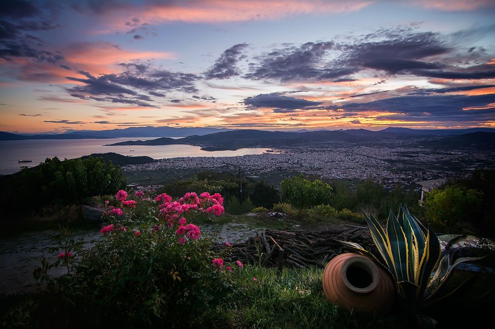 Панорама города