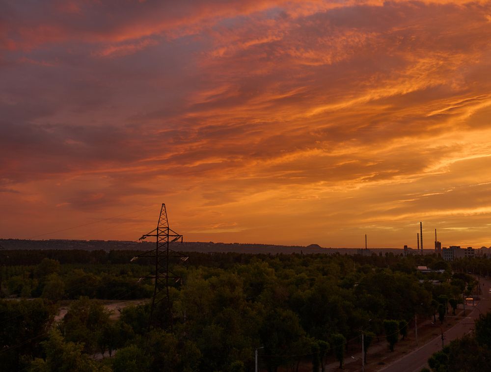 Индустриальный закат