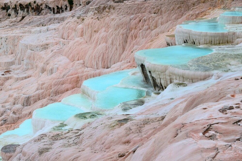Травертины в Памуккале