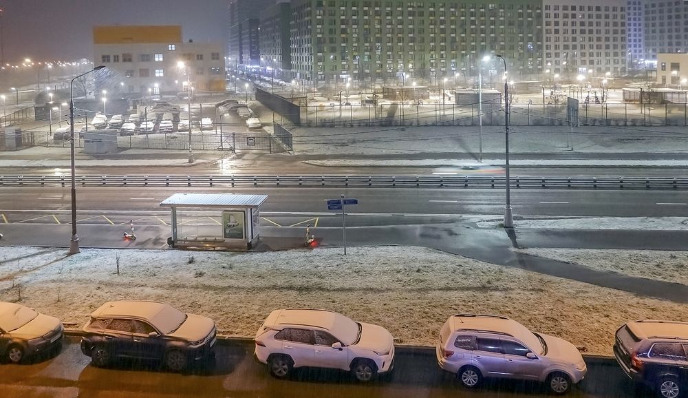 Первый снег в ноябре
