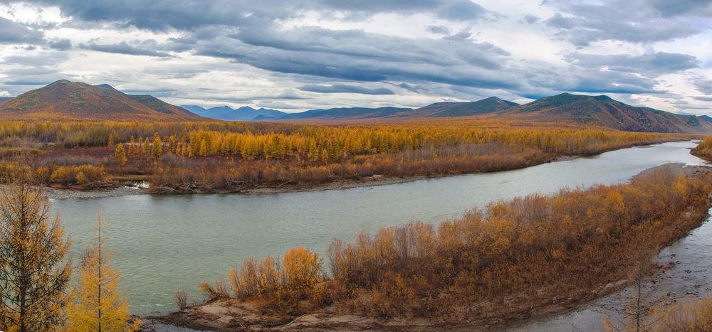Золотая колымская осень