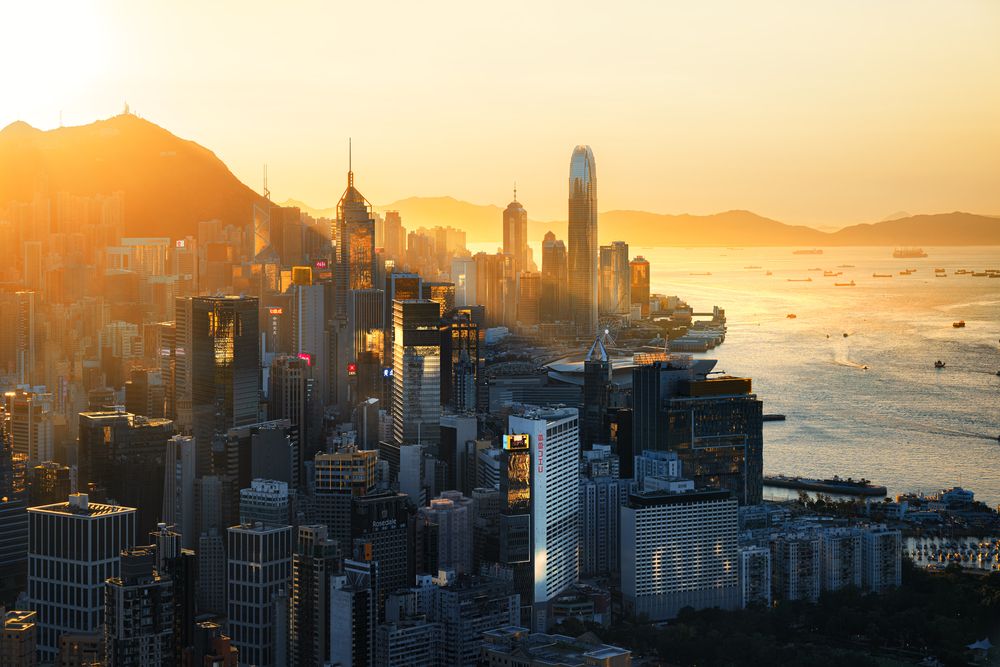 Glory moment of Hong Kong