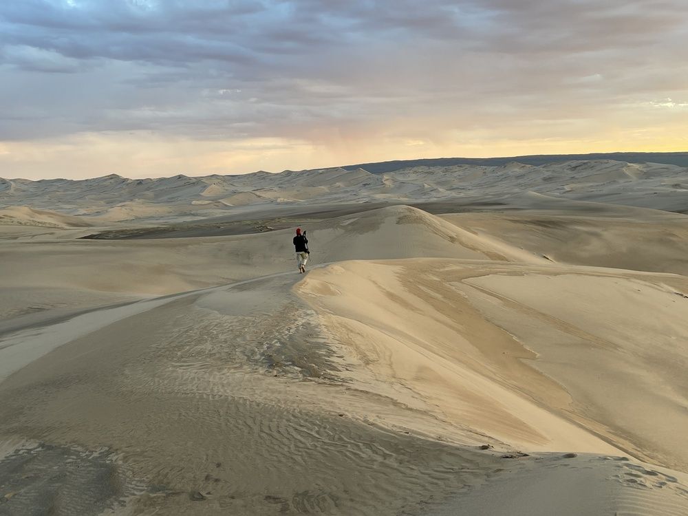 одинокий в пустыне