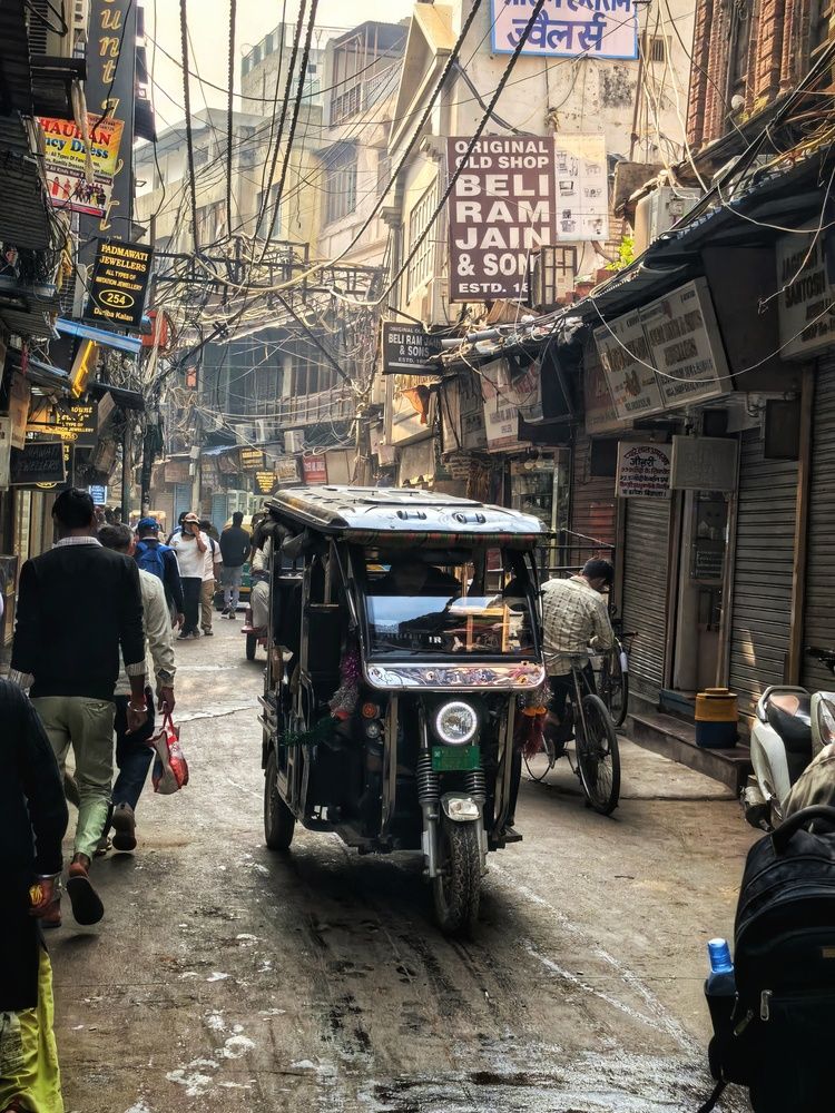 Будни в Дели, Индия.