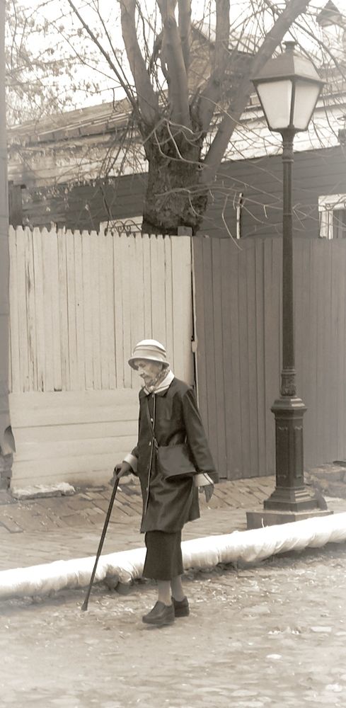 Старая московская улочка/old street of Moscow