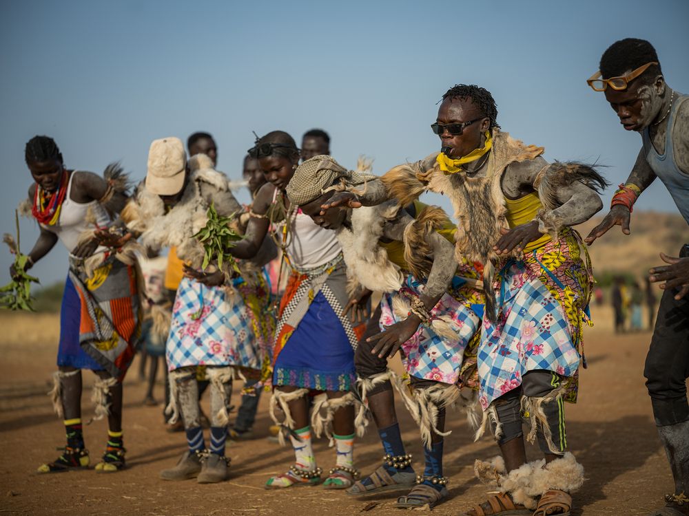 The echo of the Nuba people in Sudan, a world that has been lost