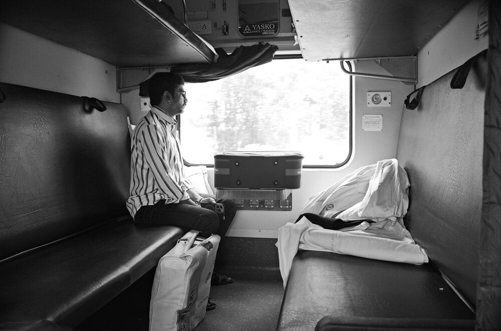 Lone traveller