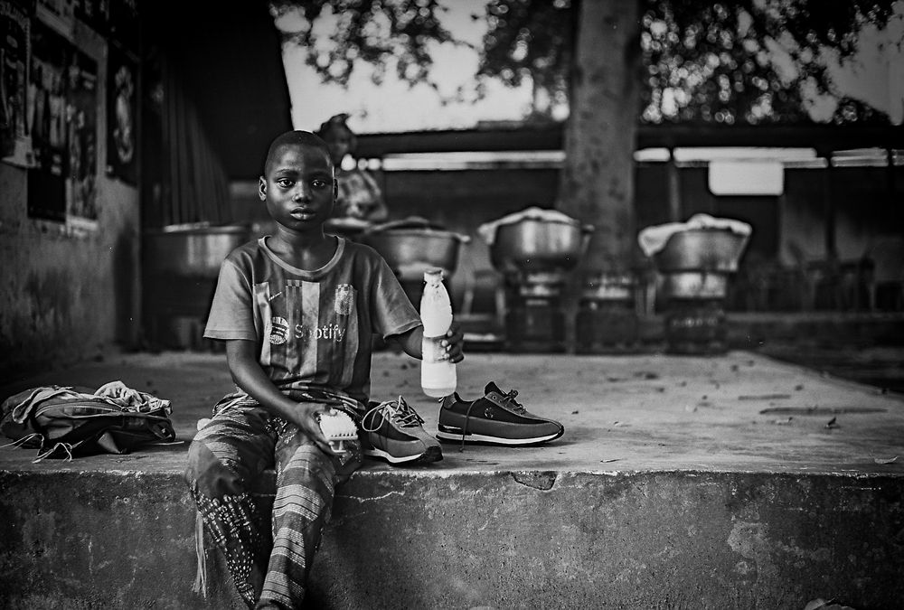 The shoeshiner