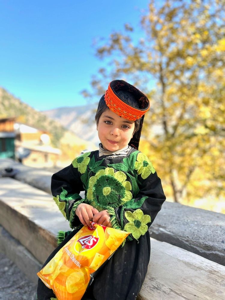 Kalashi Tribe Child