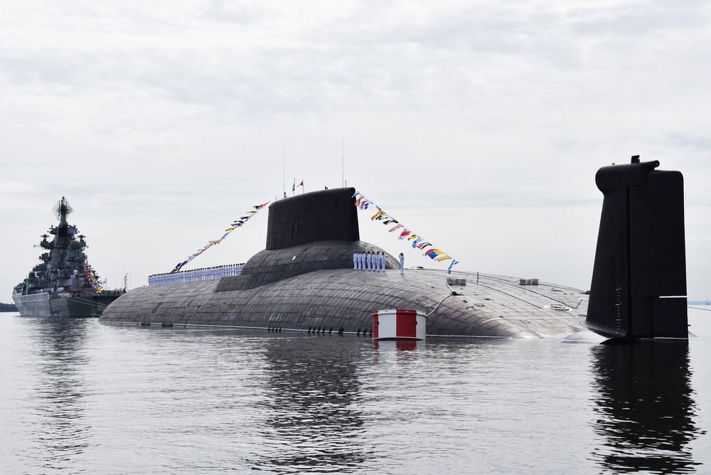 Та самая Акула из стали и атомный крейсер Петр Великий.