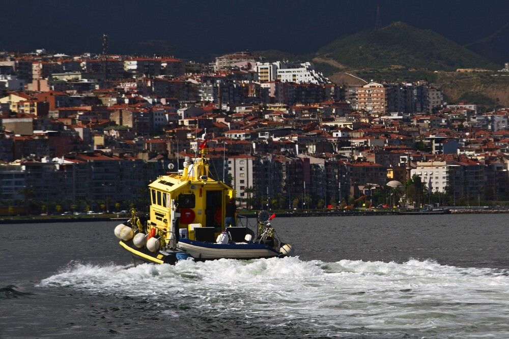 Подходя к Измиру