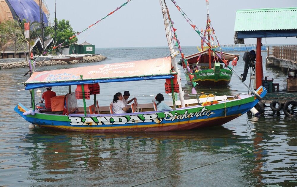 Tourist Wooden Boat