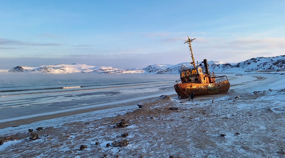 Февральский день в Териберке