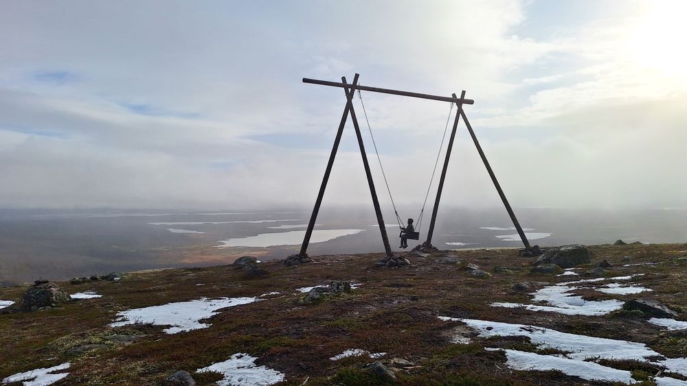 Туманный день на  Лисьей горе