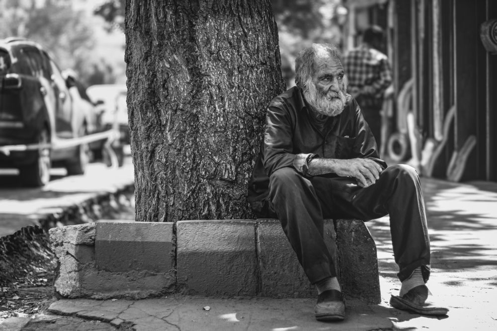 Black & white street photography