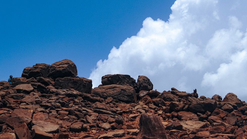 Clouds on a Rocky Mountain