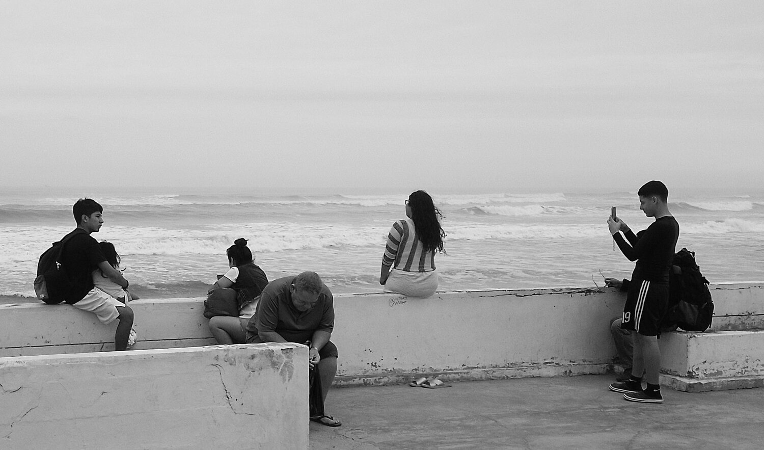 GRUPO EN LA PLAYA
